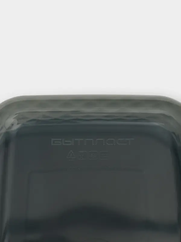 Контейнер для заморозки и хранения продуктов phibo &laquo;Кристалл&raquo;, 1.3 л, 18&times;12.5&times;8 см, пластик, черный