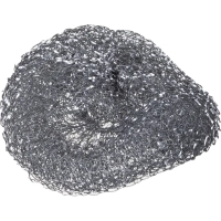 Губка-мочалка металлическая средняя D=7,5 см. вес=14гр. 3шт./уп. PACLAN