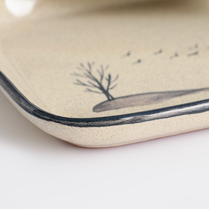 Масленка Масленка "Псковская" 18х14х8см, лирика