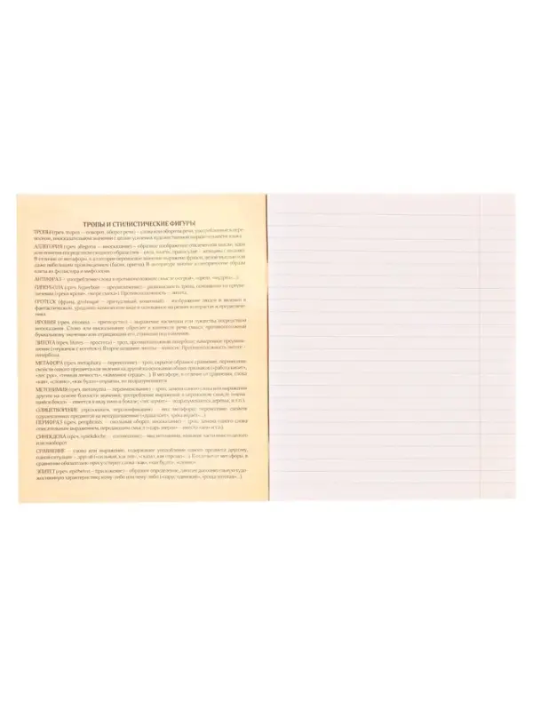 Тетрадь предметная 48 листов в линейку, Calligrata «Герб. Литература», обложка мелованный картон Тетрадь предметная 48 листов в линейку, Calligrata «Герб. Литература», обложка мелованный картон