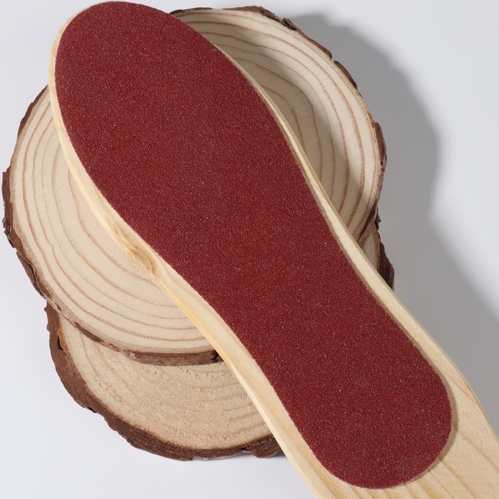 Пилка для ног, наждачная, двусторонняя, 27 см, деревянная Пилка для ног, наждачная, двусторонняя, 27 см, деревянная