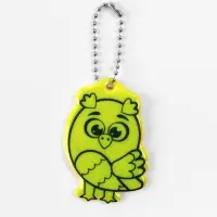 Светоотражающий элемент &laquo;Сова&raquo;, двусторонний, 4,2 &times; 6 см, цвет МИКС