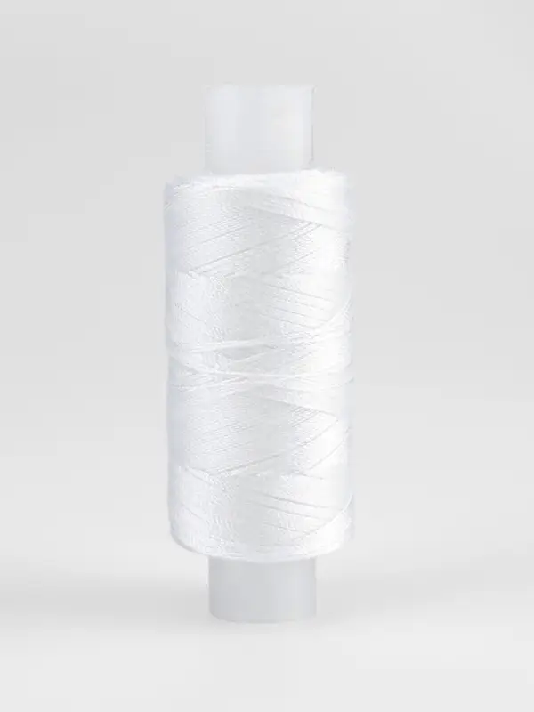 Нитки 45ЛЛ, 200 м, белые №0101