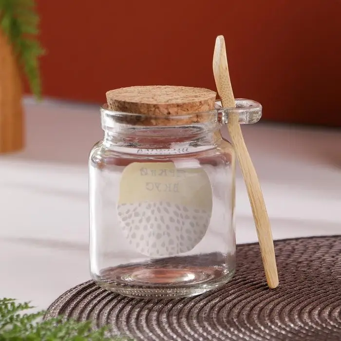 Банка для хранения сыпучих продуктов и круп с ложкой «Яркий вкус», 300 мл Банка для хранения сыпучих продуктов и круп с ложкой «Яркий вкус», 300 мл