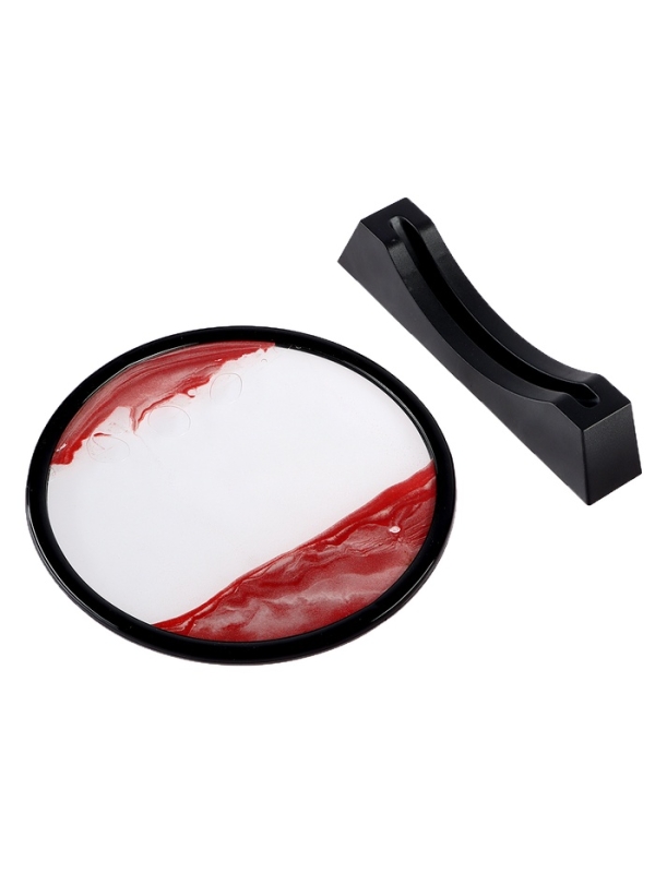 Песочные часы-картина  "Лаванда", d-26 см, антистресс, песок фиолетовый