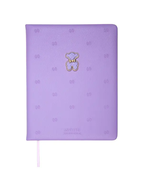 Дневник школьный 1-11 класс, deVENTE. Teddy, искусственная кожа, сиреневый