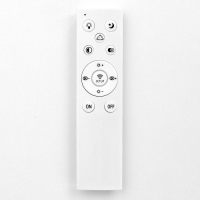 Люстра с ПДУ 1525/4BK LED 96Вт 3000-6000К диммер черный 71х10 см BayerLux