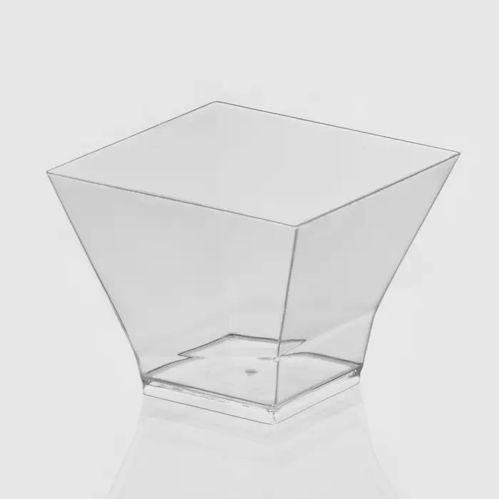 Форма пластиковая одноразовая для фуршета «Пагода», 120 мл, прозрачная