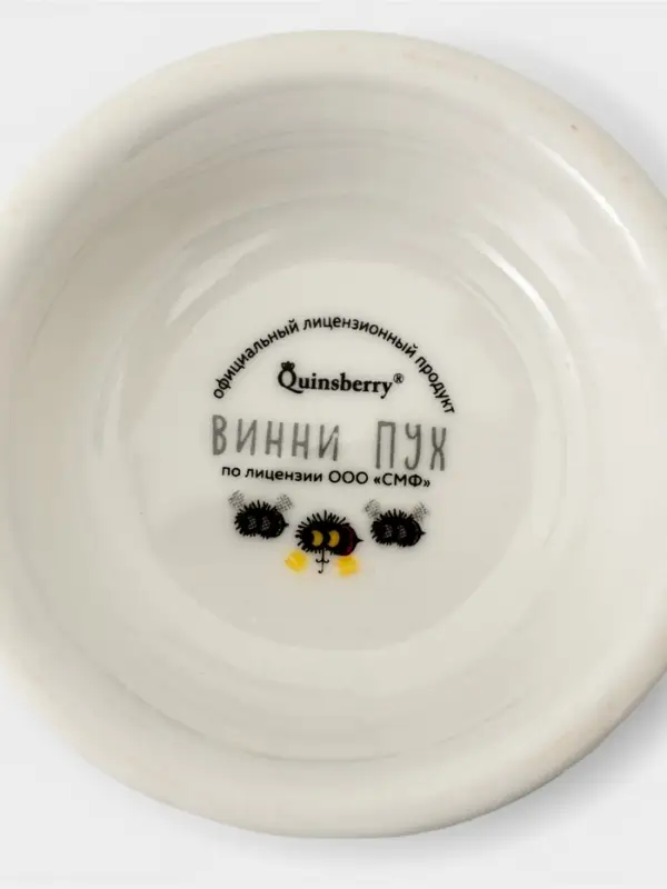 Кружка Quinsberry &laquo;Винни Пух&raquo;, 350 мл, фарфор, белая