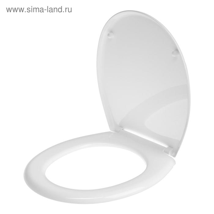 Сиденье для унитаза Сиденье для унитаза "Уклад" СУ 80.07.80, для унитазов Элисса, Дачный