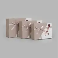 Набор подарочных коробок 3 в 1, 29&times;21&times;9.5 см 26&times;19&times;8 см 23&times;17&times;6.5 см
