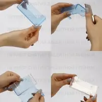 Ценникодержатель-подставка, оргстекло 1 мм, 6&times;4 см