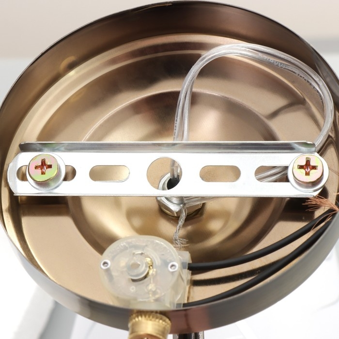 Бра "Вирджиния" 1х40Вт E14 бронза 20х15х30 см.