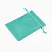 Набор мешочков бархатных 50 шт. &laquo;Классика&raquo;, 9&times;12 см, бирюзовый