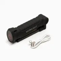 Фонарь рабочий аккумуляторный, 5 Вт, 1200 мАч, COB, LED, 3 режима, 14.5&times;4.8 см
