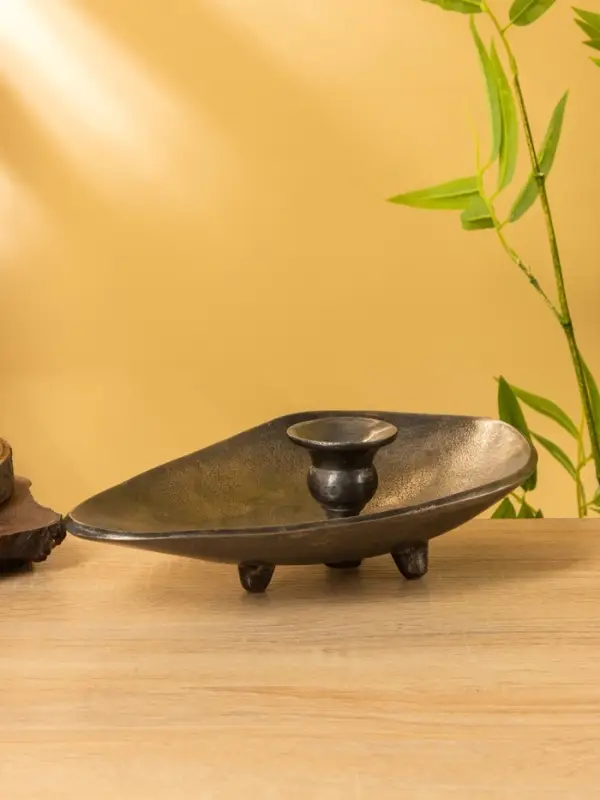 Подсвечник  Подсвечник "Средневековье" алюминий 25,5х18х7,5 см