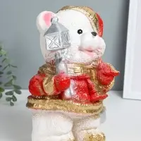 Копилка "Медведь, Новый Год" 28х19,5х16 см