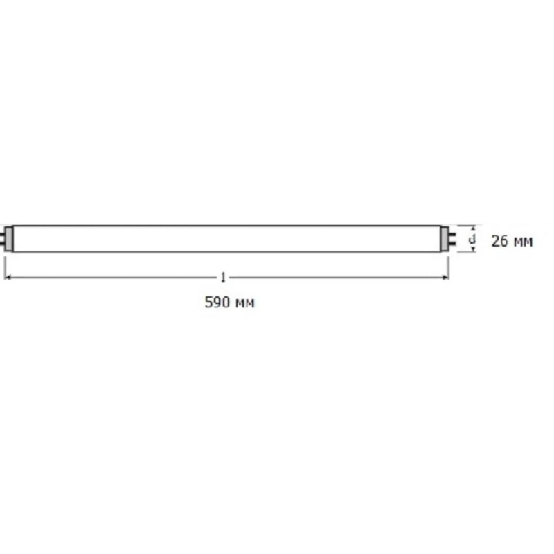 Лампа люминесцентная OSRAM LUMILUX L 18W/865 (25шт/уп)