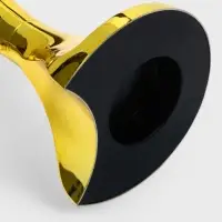 Башня пивная MonlinGold, колба 3 л, ёмкость для льда, подсветка, пластик, золотистый