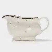 Соусник Magistro Alpine Frost, 285 мл, фарфор, белый