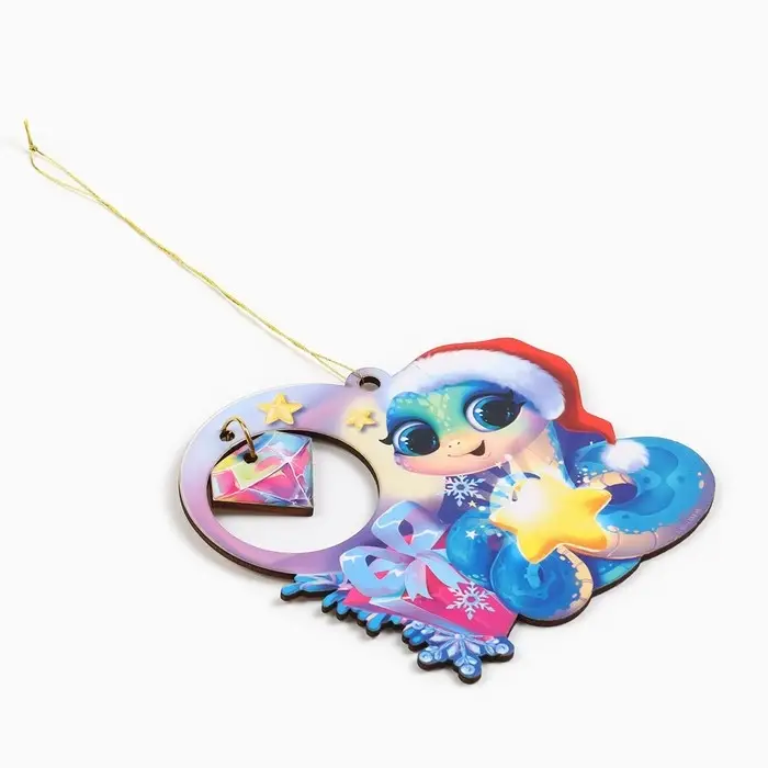 Елочная игрушка «Нежность» 6 шт., 8.8×8.7 см Елочная игрушка «Нежность» 6 шт., 8.8×8.7 см