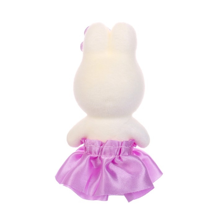 Игрушка из пенопласта «Зайка с цветком», 13 см