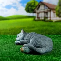 Садовая фигура из полистоуна &laquo;Кот Кузя&raquo;, 13&times;24&times;40 см