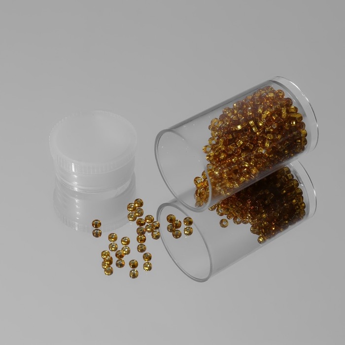 Набор баночек для хранения мелочей, d = 2,1 × 3,6 см, 10 шт, в контейнере, 11,5 × 9 × 2,7 см Набор баночек для хранения мелочей, d = 2,1 × 3,6 см, 10 шт, в контейнере, 11,5 × 9 × 2,7 см