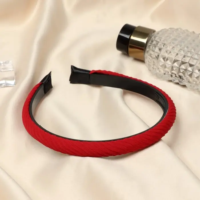 Ободок для волос  Ободок для волос "Сигрид" полосы диагональ, 1,2 см, микс