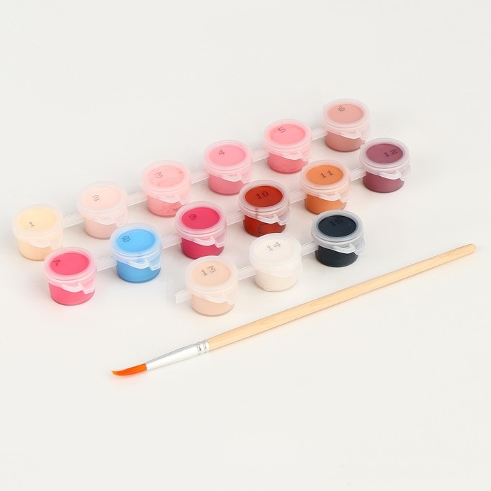 Картина по номерам для детей «Блондинка в розовом», 20 х 30 см Картина по номерам для детей «Блондинка в розовом», 20 х 30 см