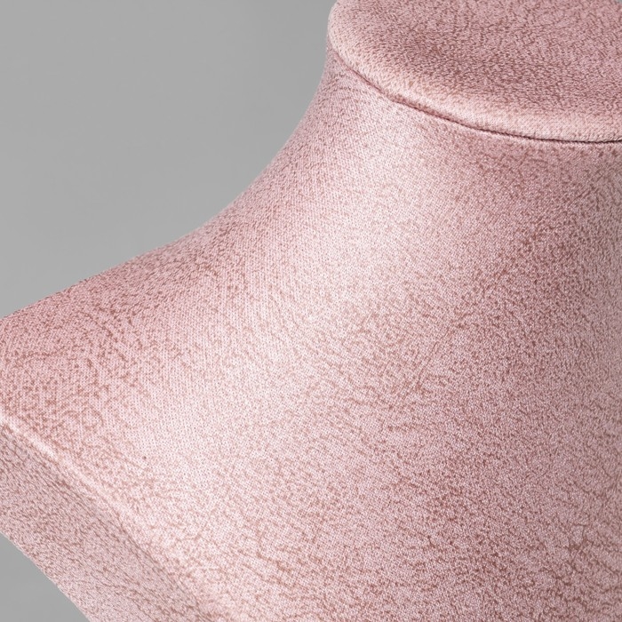 Бюст для украшений, 20,5×12×34 см, h=34см, цвет розовый Бюст для украшений, 20,5×12×34 см, h=34см, цвет розовый