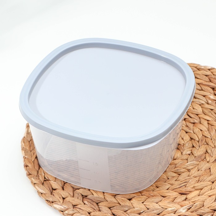 Контейнер для продуктов с мерной шкалой «BioFresh», 2,65 л, прозрачный, крышка микс