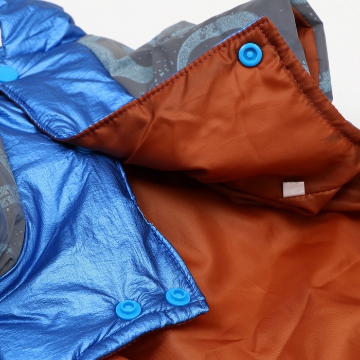 Комбинезон Комбинезон "Ультра", размер 14 (ДС 32 см, ОГ 42 см, ОШ 31 см), синий