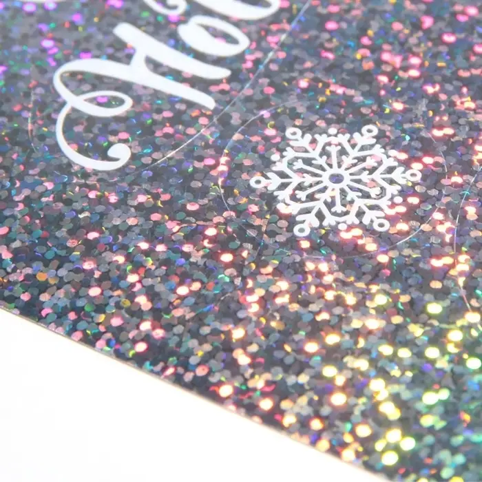 Наклейки новогодние, интерьерные, голография &laquo;Сказочного Нового года&raquo;, 21&times;29.5 см