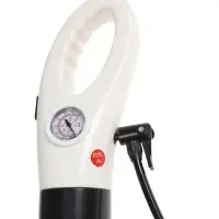 Вантуз пневматический ZEIN, 3 насадки, датчик давления, ручной насос