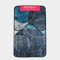 Коврики для ванной и туалета Доляна &laquo;Мэни&raquo;, 2 шт., 50&times;80 см, 50&times;40 см