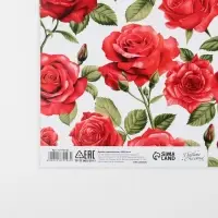 Бумага упаковочная глянцевая «Самой прекрасной», 70 х 100 см Бумага упаковочная глянцевая «Самой прекрасной», 70 х 100 см