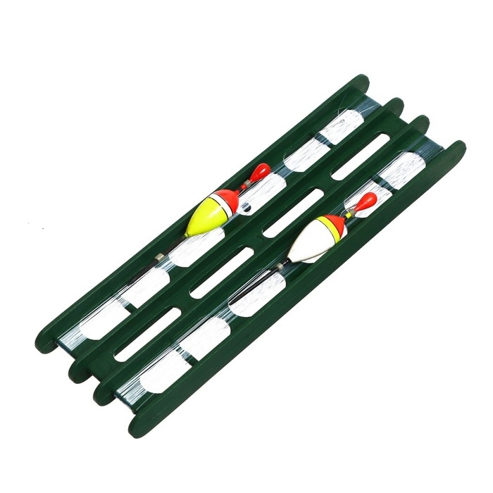 Удочка оснащенная, двойная, на двурядном мотовиле