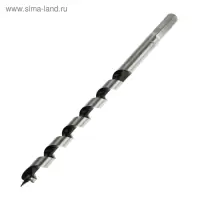 Сверло по дереву шнековое ТУНДРА, шестигранный хвостовик, 12&times;230 мм