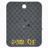 Брошь &laquo;Ветвь&raquo;, жемчуг, цвет белый в серебре