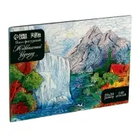 Пазл Puzzle &laquo;Живописный водопад&raquo; + календарь