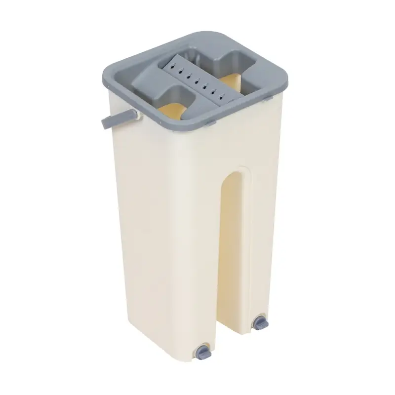 Набор для уборки с отжимом и сменной насадкой тм VETTA, доп.насадка, ведро 5л, пластик, металл