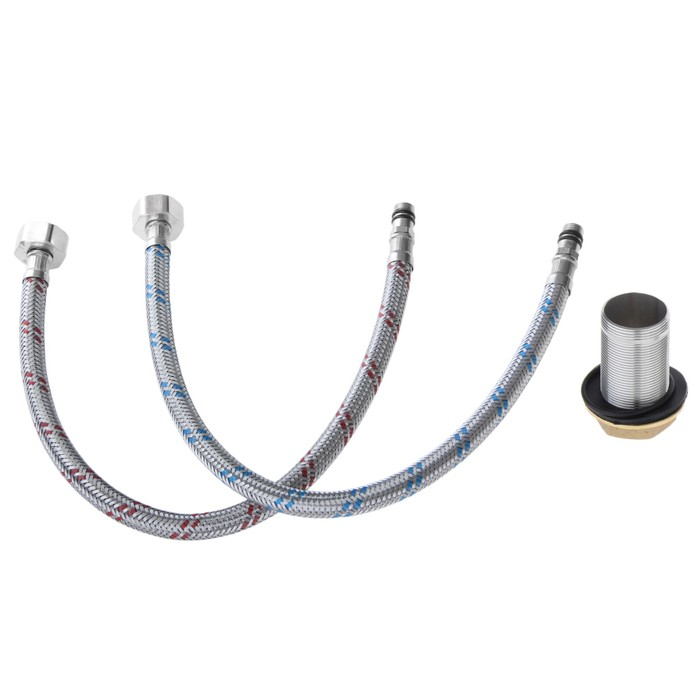 Смеситель для кухни Accoona A4512, однорычажный, с гайкой, хром Смеситель для кухни Accoona A4512, однорычажный, с гайкой, хром