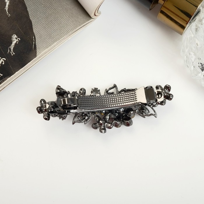 Заколка-автомат для волос Заколка-автомат для волос "Грациозо" цветы, 7 см