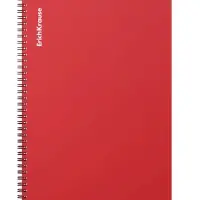 Тетрадь на спирали ErichKrause. Classic А4, 60 листов, в клетку, пластиковая обложка, блок офсет, МИКС