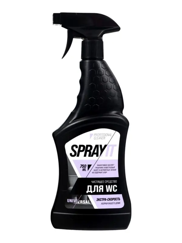Чистящее средство SPRAYIT для туалета, спрей, 750 мл