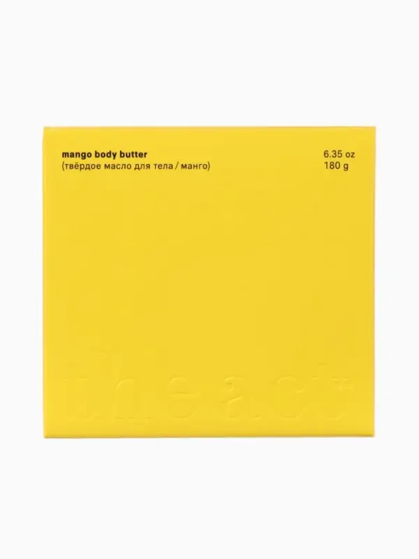 Крем-баттер для тела The Act манго, питательный, 180 мл