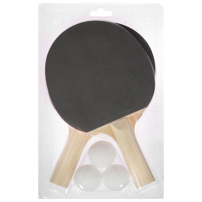 Набор для настольного тенниса BOSHIKA Training: 2 ракетки, 3 мяча, 1 звезда Набор для настольного тенниса BOSHIKA Training: 2 ракетки, 3 мяча, 1 звезда