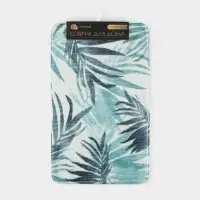 Коврик для ванной и туалета SAVANNA &laquo;Баунти&raquo;, 50&times;80 см, зелёный