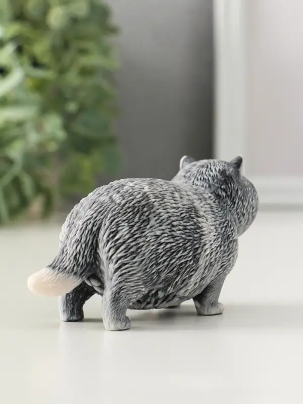 Сувенир "Кот толстый стоит" 5,5 см